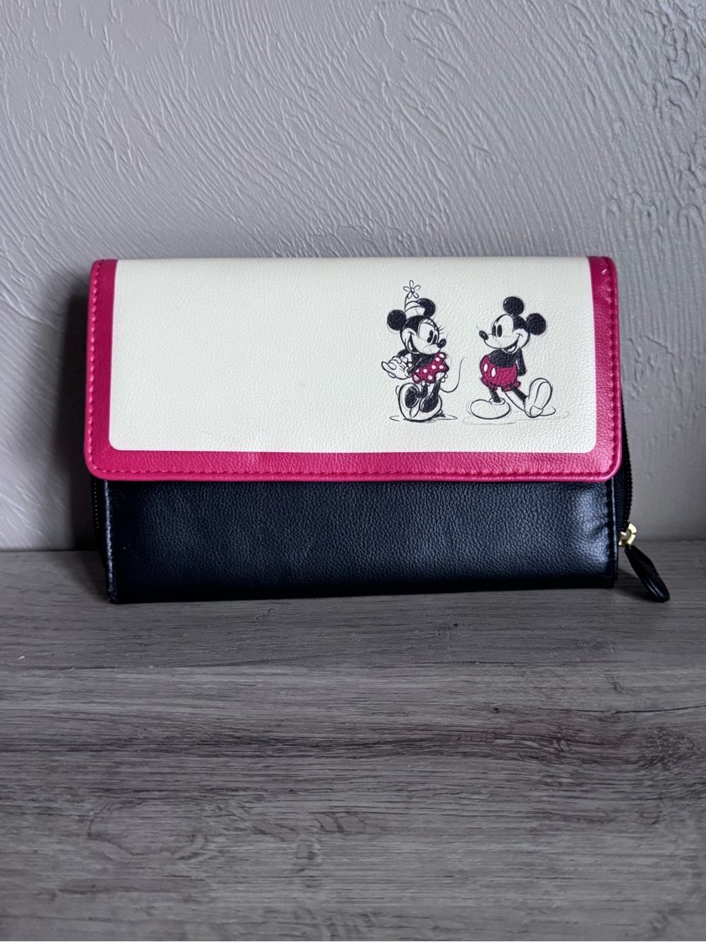 The Bradford Exchange Mickey and Minnie Wallet